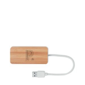 Bamboo-USB-hub-tech-accessory