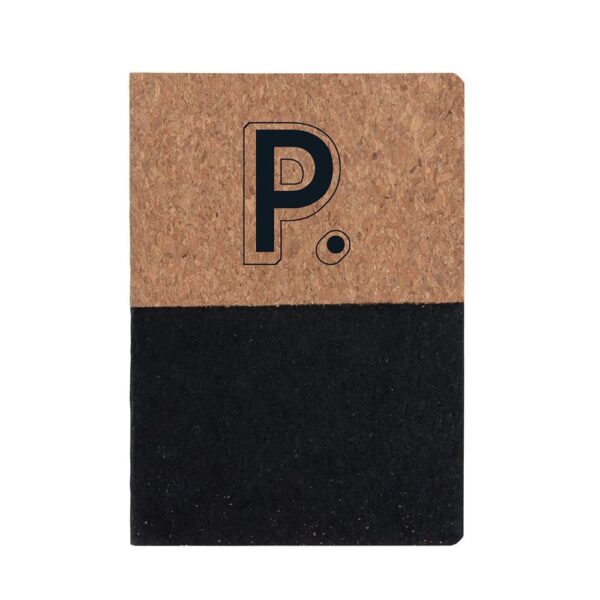corck-half-black-notebook-one-colour-branded