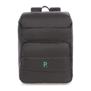 branded-black-backpack-horizontal-stitching-front-pocket