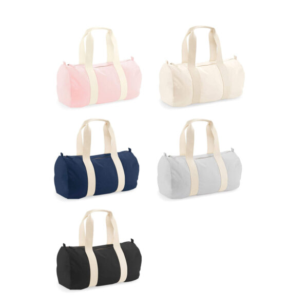branded-organic-cotton-barrel-sports-bag-in-5-colours