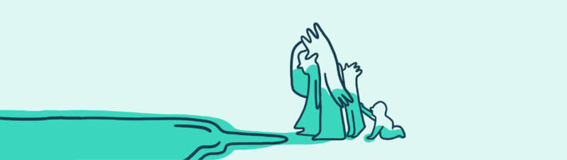 illustration-of-people-watching-rising-tides-approach