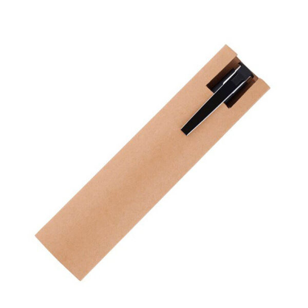 promotional-kraft-pen-packaging-sleeve-plastic-free