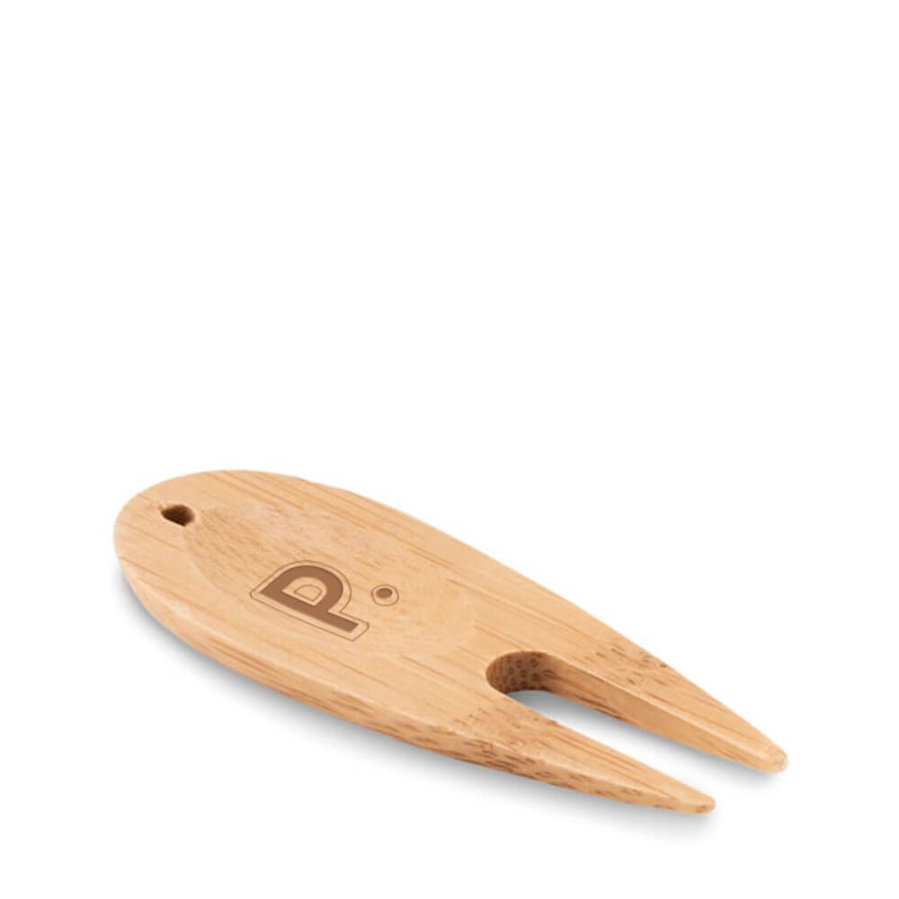 Bamboo Golf Divot Tool Eco Golf Gifts Project Merchandise
