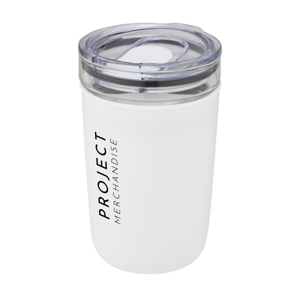 Bello Glass Tumbler with Recycled Plastic Wall 420ml