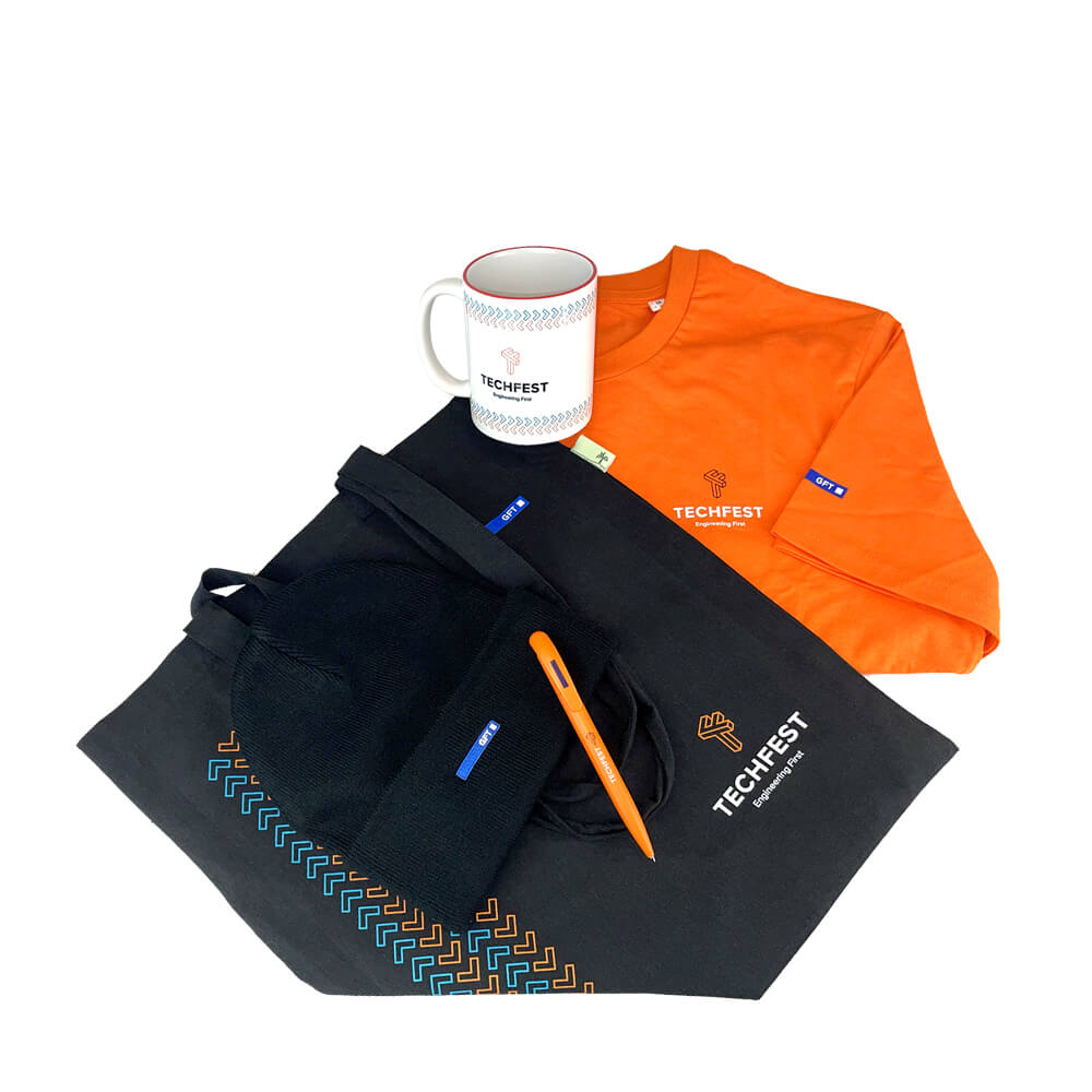 event-merch-for-gft-branded-clothing-promotional-pen-custom-mug