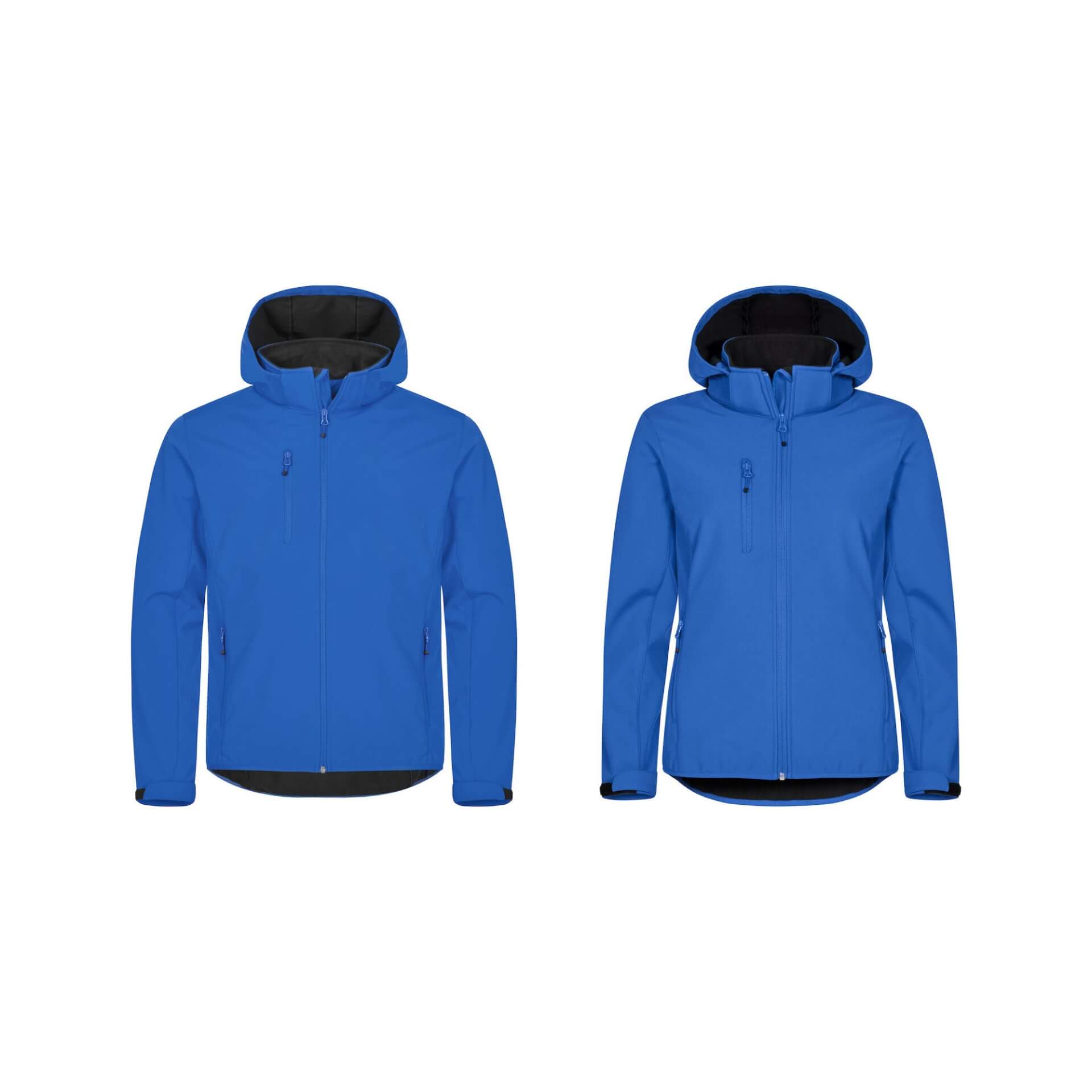 Classic-Soft-Shell-Hoodie-Royal Blue Classic Soft Shell Hoodie Royal Blue