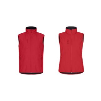 Classic-Softshell-Vest-Red Classic Softshell Vest Red