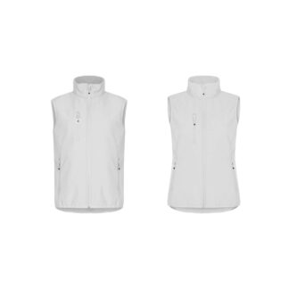Classic-Softshell-Vest-White Classic Softshell Vest White