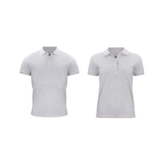 Clique Classic Organic Cotton Polo-_0003_nature melange Clique Classic Organic Cotton Polo 0003 nature melange