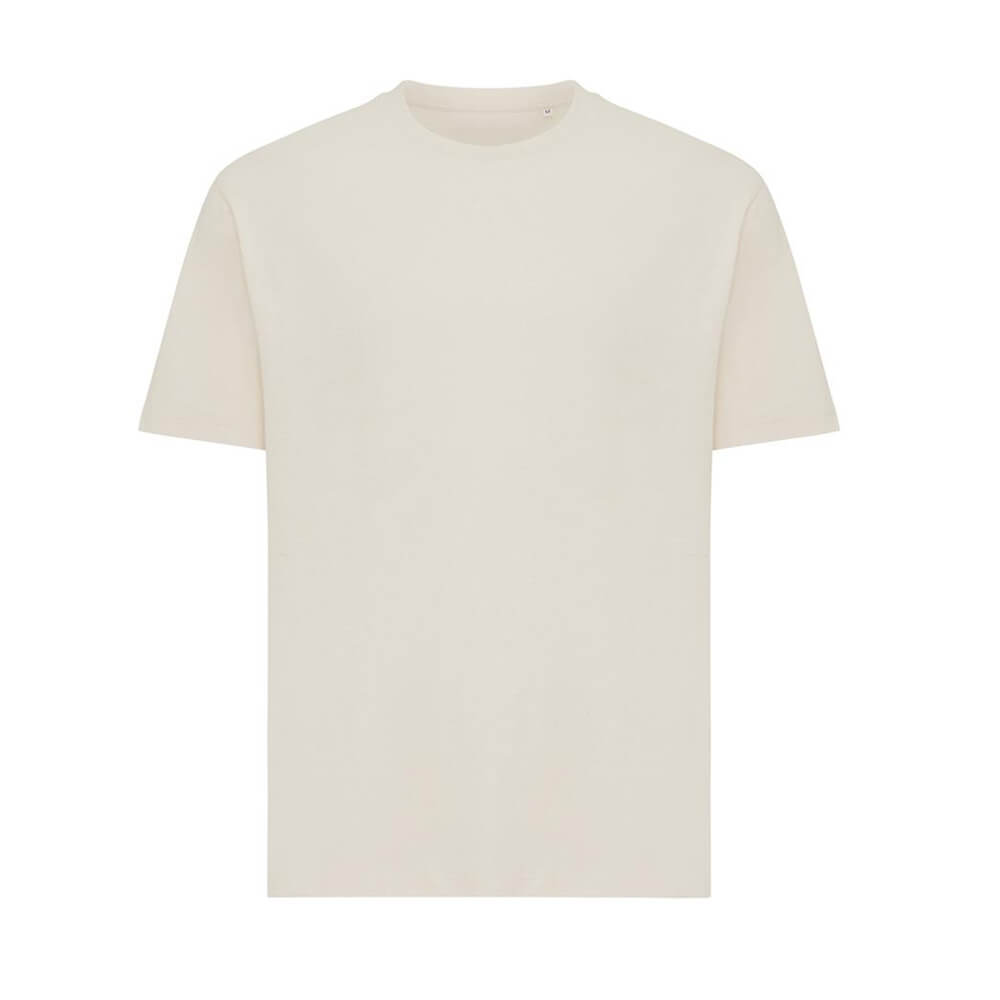 Iqoniq Teide Recycled Cotton T-Shirt Natural Raw Iqoniq Teide Recycled Cotton T Shirt Natural Raw