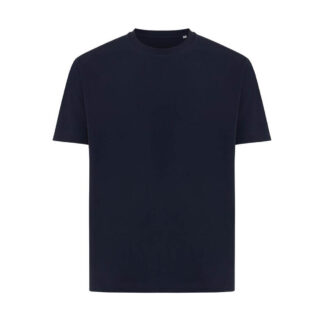 Iqoniq Teide Recycled Cotton T-Shirt Navy Iqoniq Teide Recycled Cotton T Shirt Navy