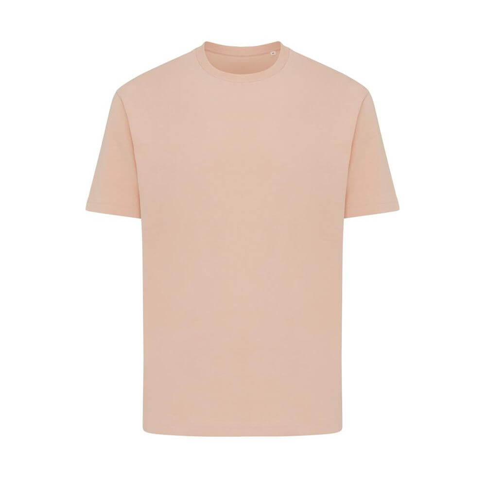 Iqoniq Teide Recycled Cotton T-Shirt Peach Nectar Iqoniq Teide Recycled Cotton T Shirt Peach Nectar
