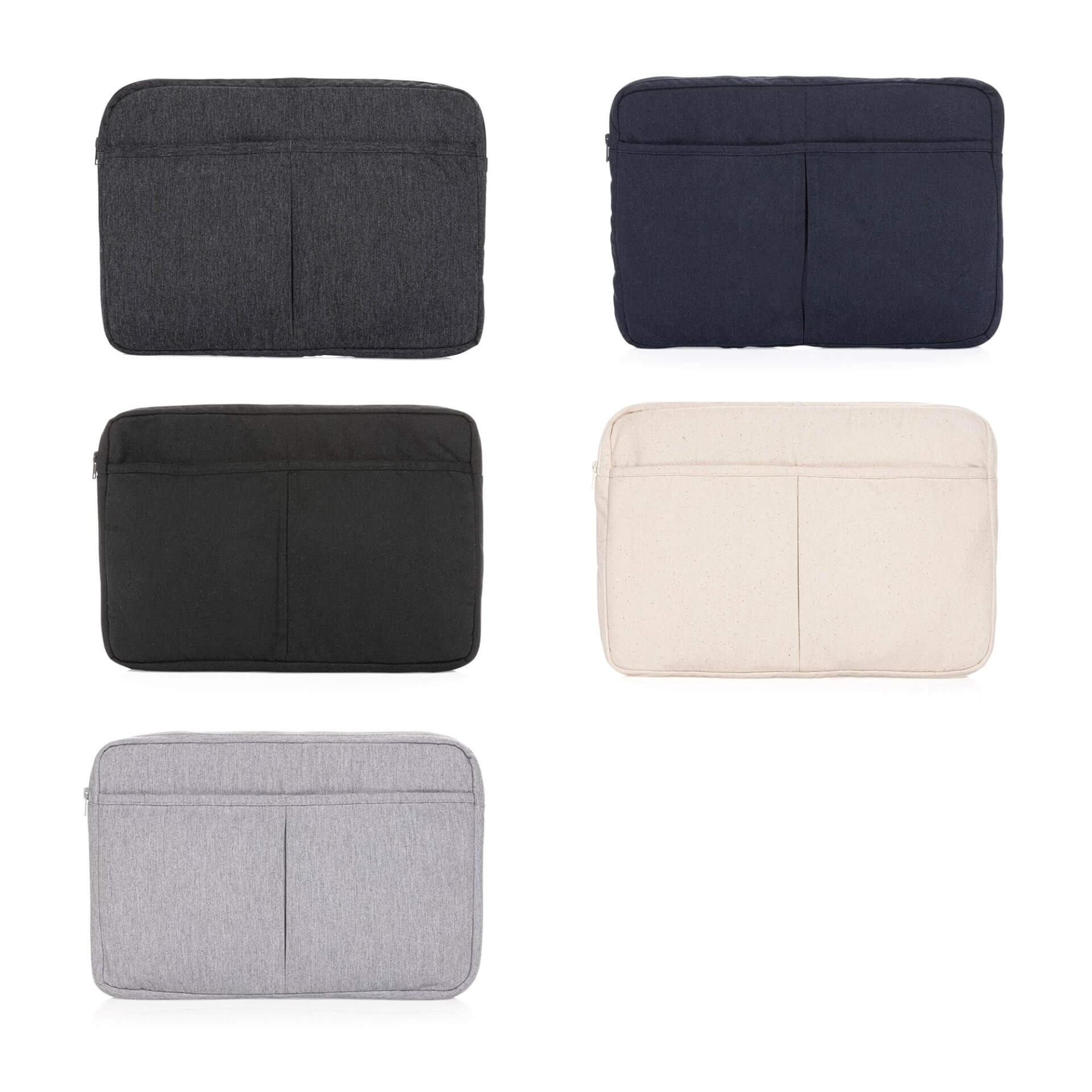 Laluka Aware™ Recycled Cotton Laptop Sleeve Colour Options