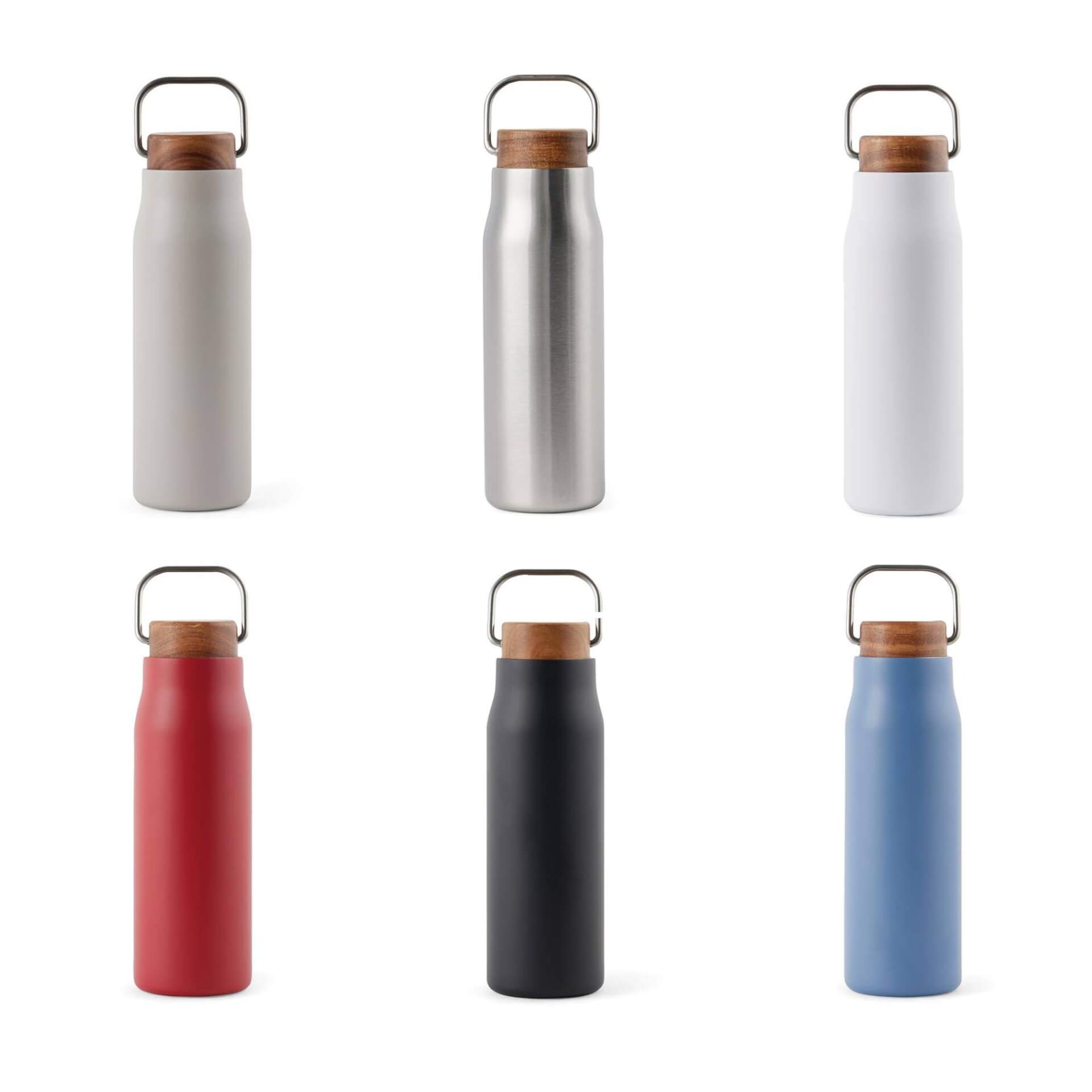 Vinga Ciro Recycled Stainless Steel Vacuum Bottle Colour Options