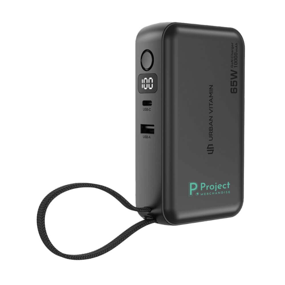 Urban Vitamin Eureka Hybrid Power Bank GAN Charger (10,000 mAh)