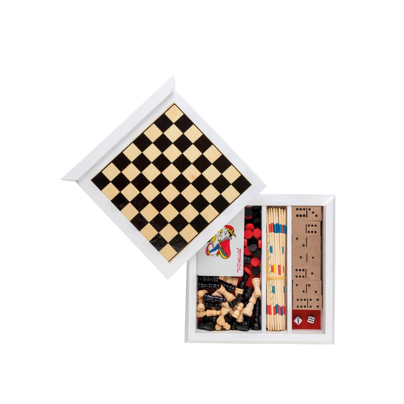 5 in 1 Wooden Game Set - Image 3