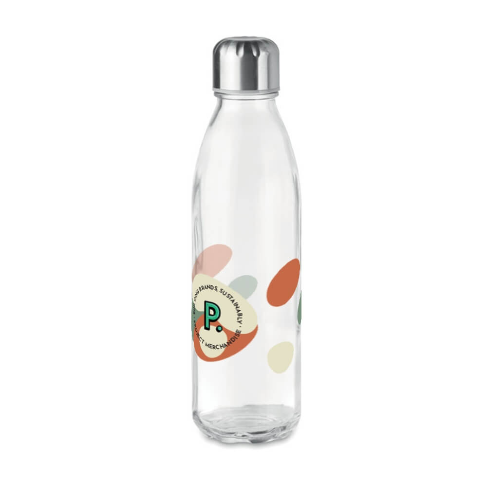 Aspen Glass Drinking Bottle 650ml