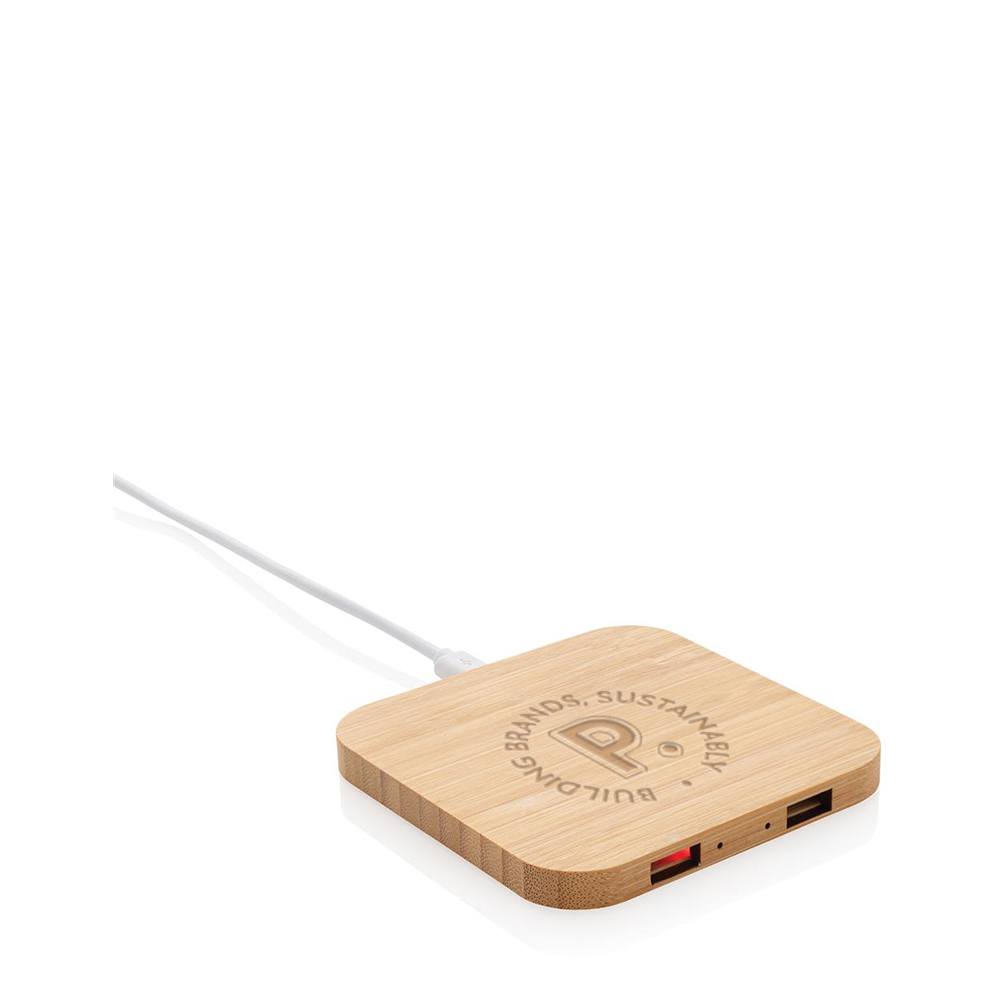 Bamboo Square Wireless Charger (5W)