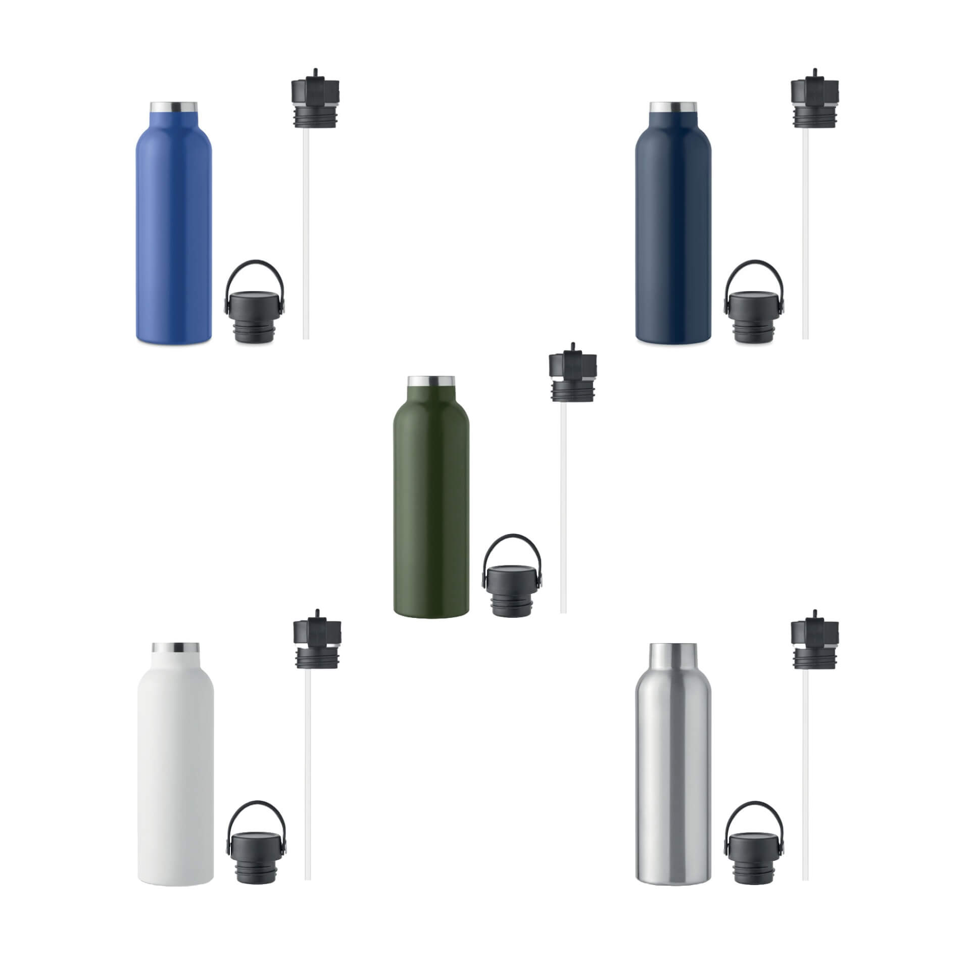 Boali Recycled Stainless Steel Insulated Bottle Colour Options