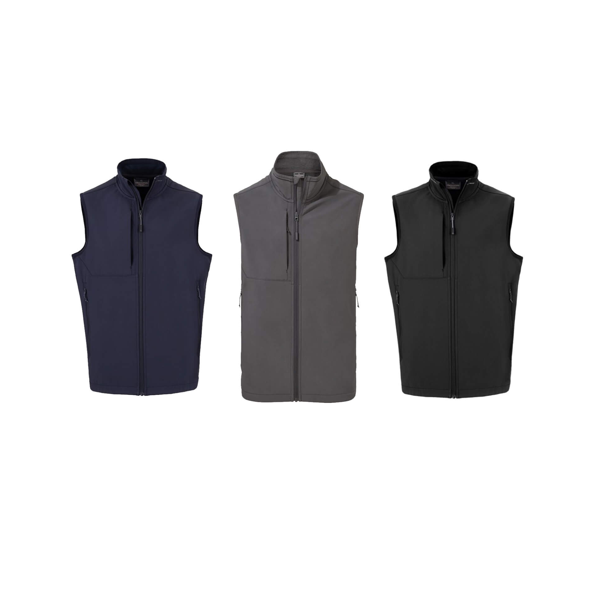 Craghoppers Expert Basecamp Softshell Gilet Mens colour options