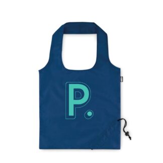 Foldable-rPET-Shopping-Bag-with-Drawstring-Pouch.jpg Foldable rPET Shopping Bag with Drawstring Pouch