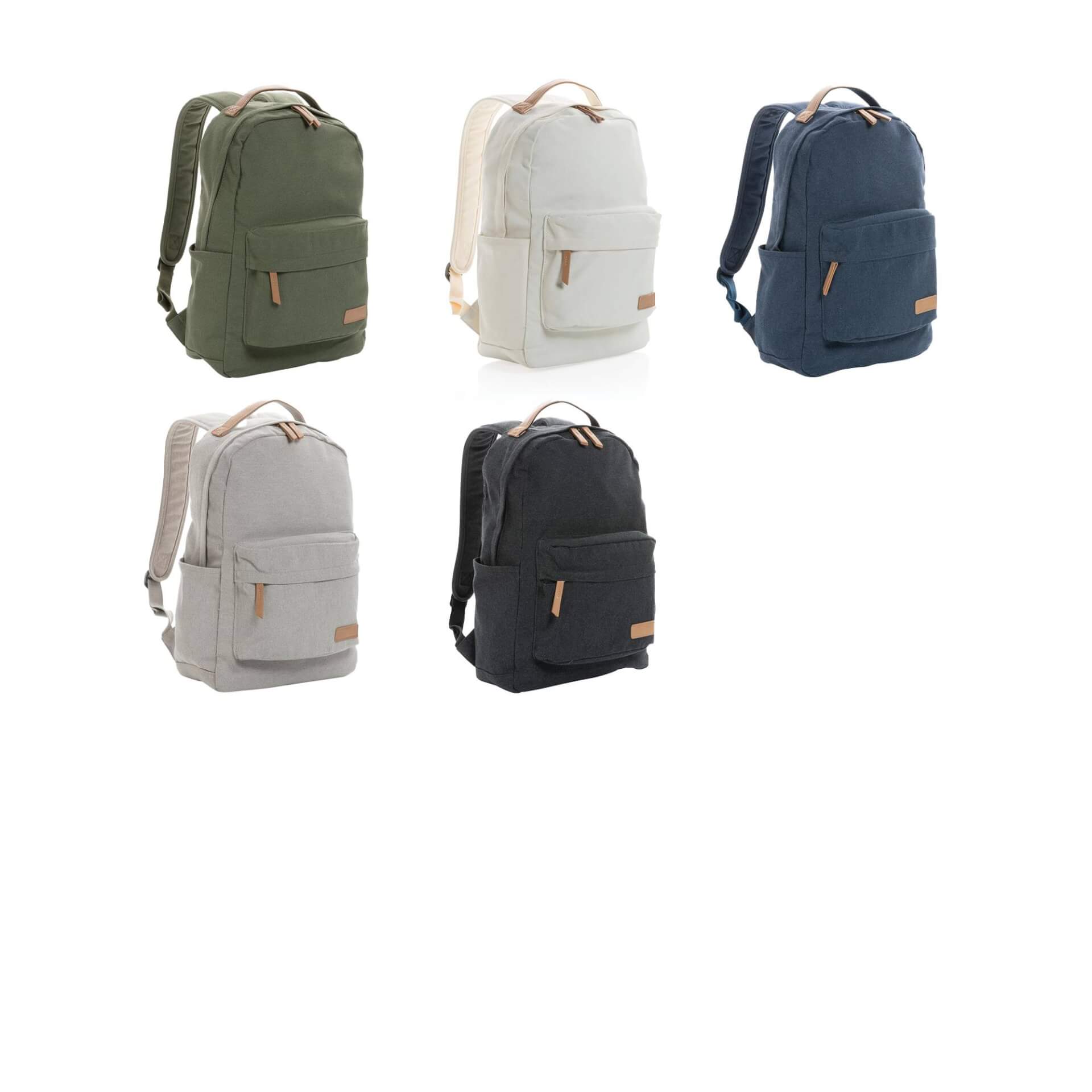 Impact Aware™ Recycled Canvas Backpack col op