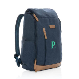 Impact-Aware™-Recycled-Canvas-Laptop-Backpack-1.jpg Impact Aware™ Recycled Canvas Laptop Backpack 1