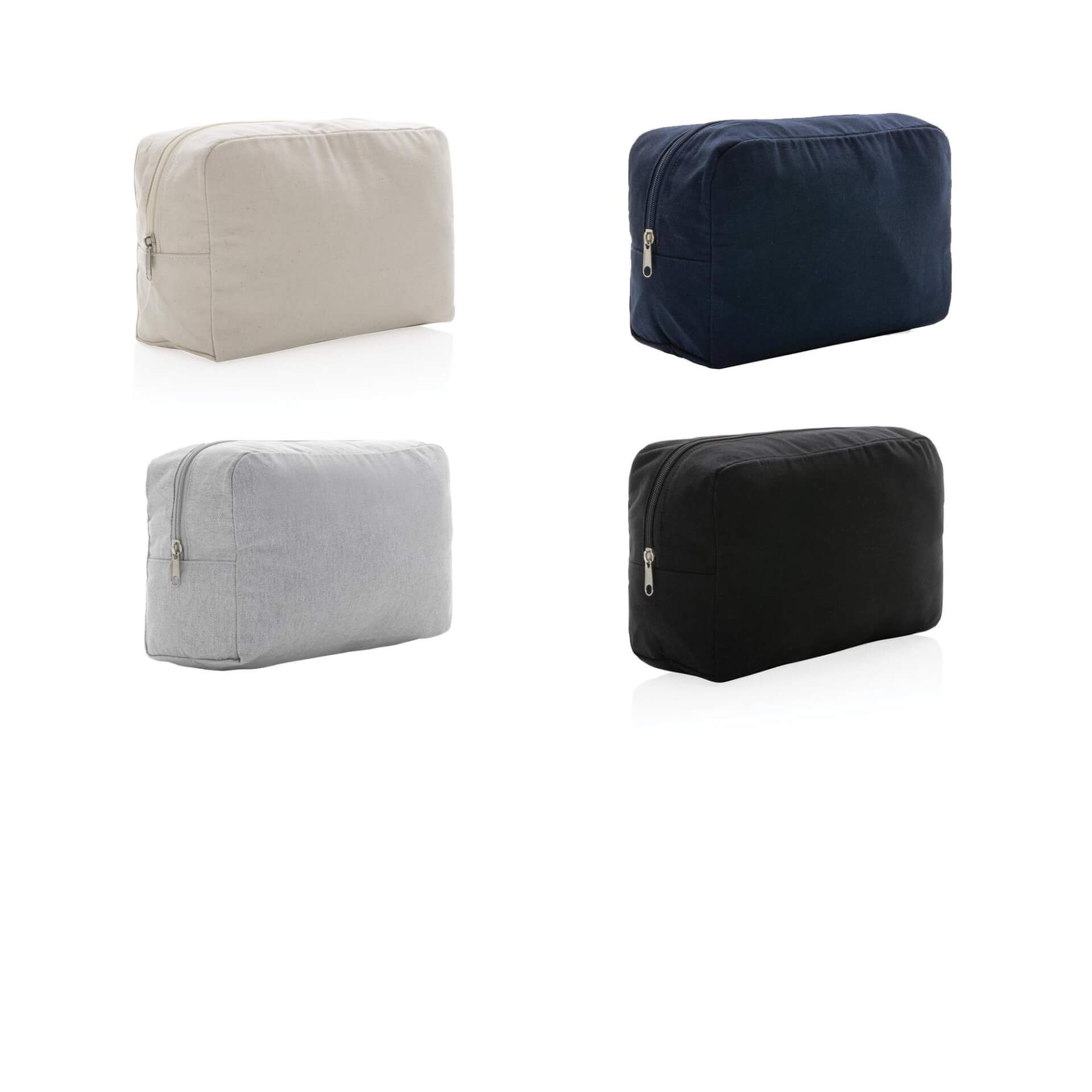 Impact Aware™ Recycled Canvas Toiletry Bag colour options