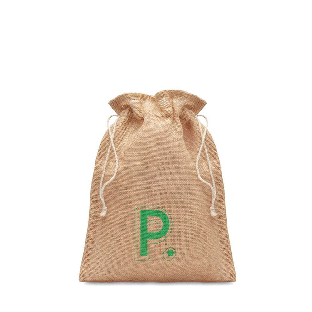 Jute Draw Cord Gift Bag