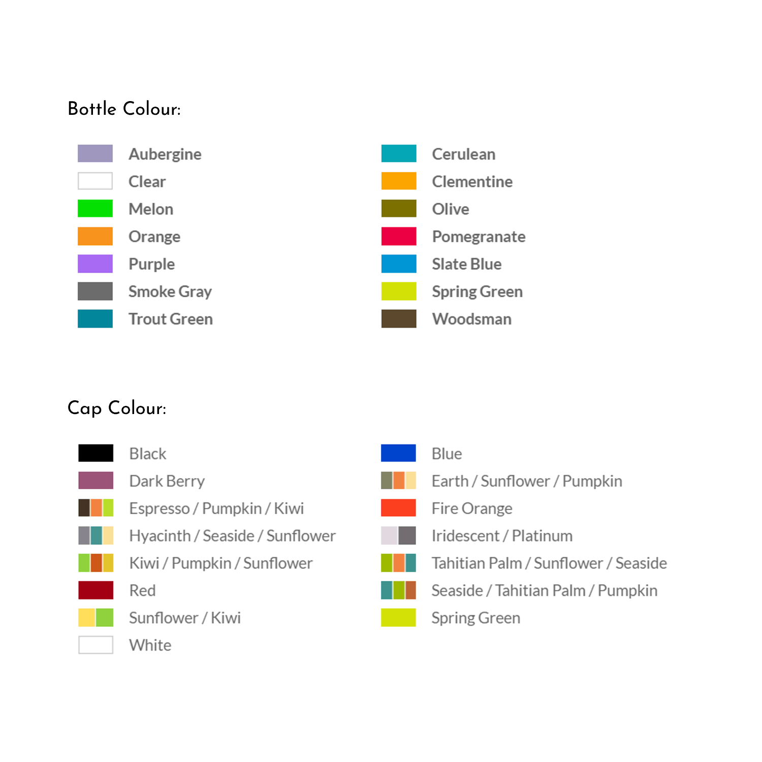 Nalgene-Wide-Mouth-Sustain-Bottle-Colour-Options.png Nalgene Wide Mouth Sustain Bottle Colour Options