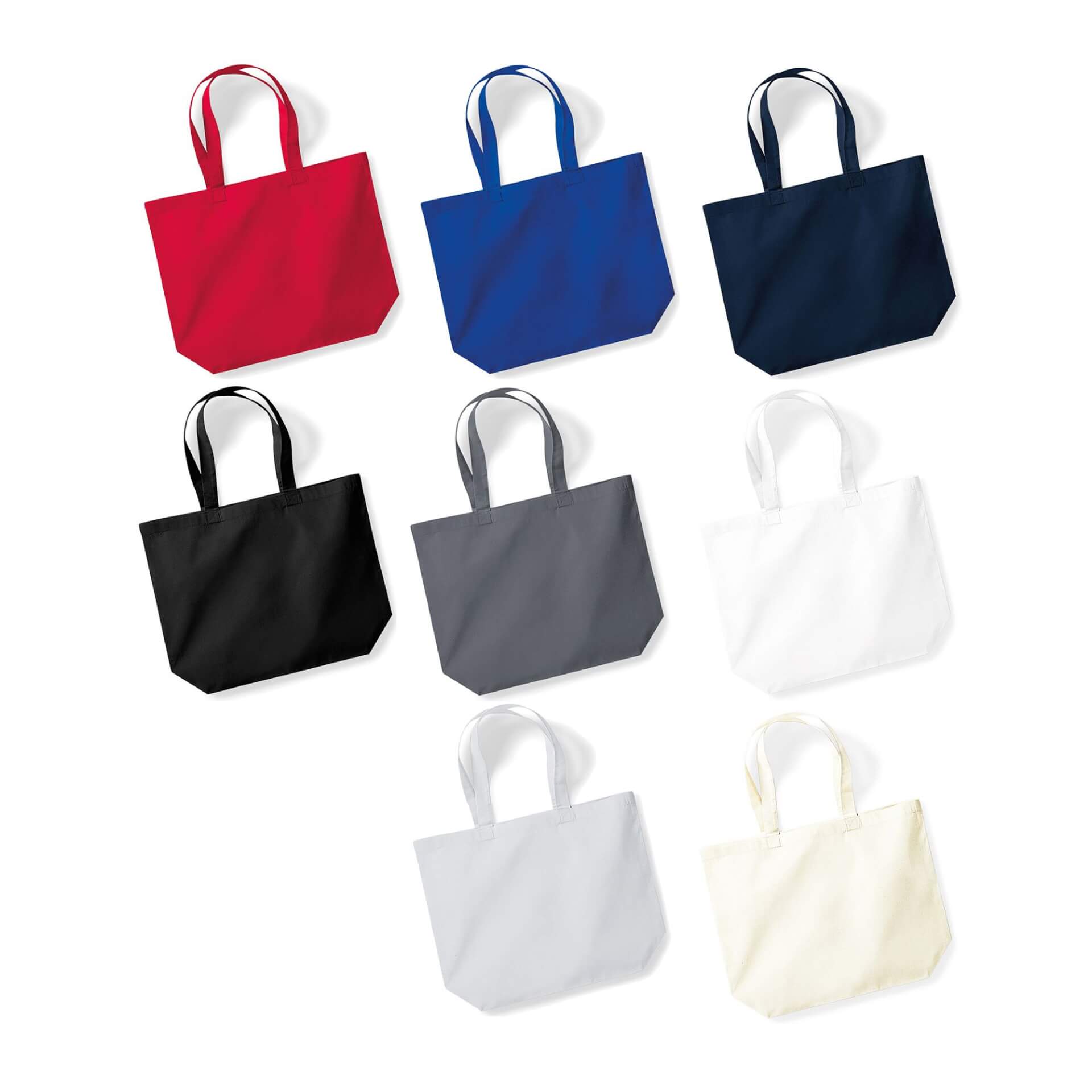 Organic Premium Cotton Maxi Tote COLOUR OPTION