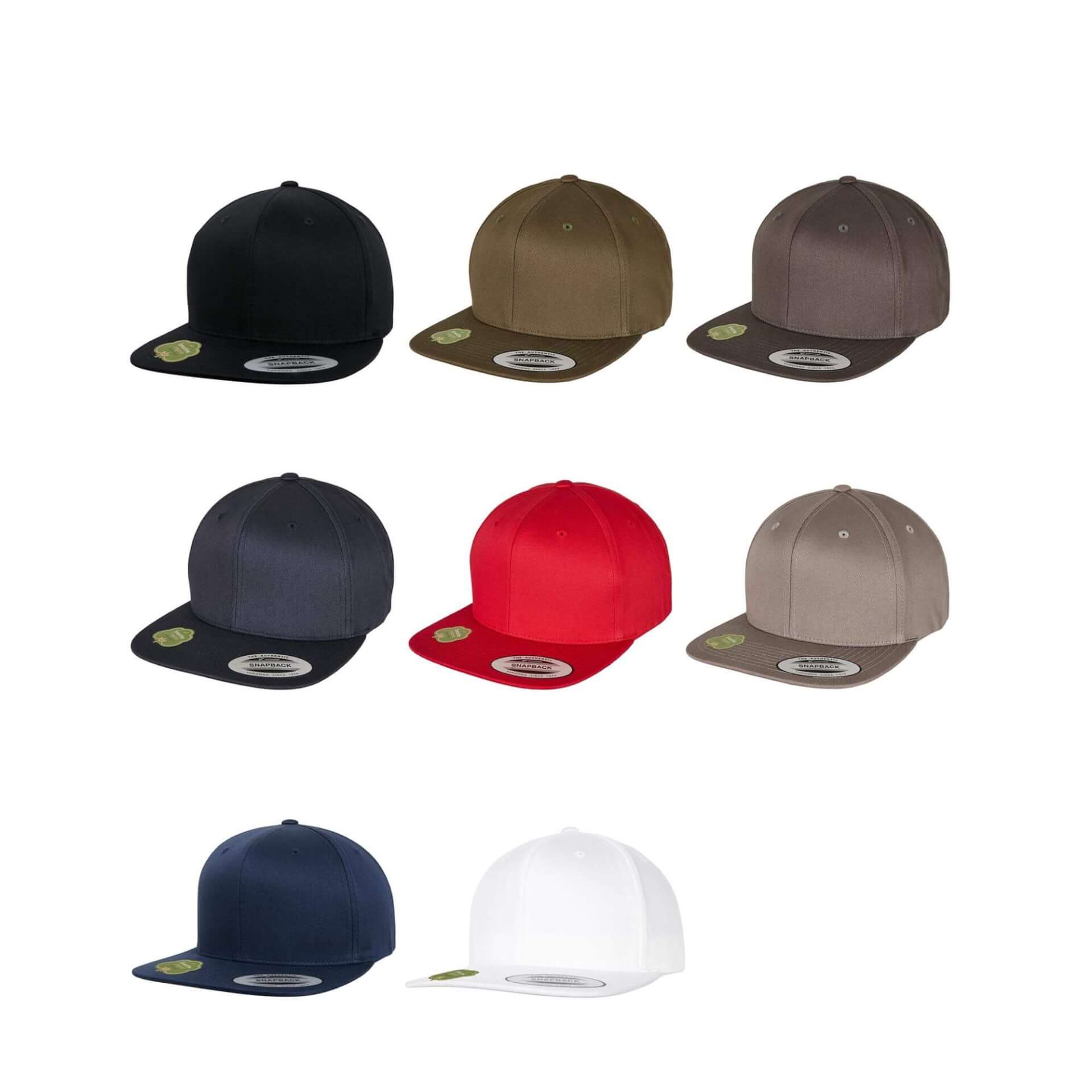 Organic-Snap-Back-Cap-Colours.jpg Organic Snap Back Cap Colours