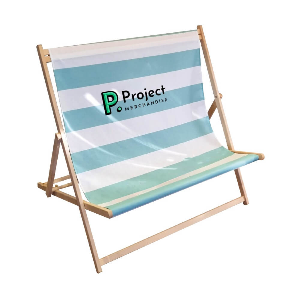 Oversized Deckchair with Recycled Polyester Sling