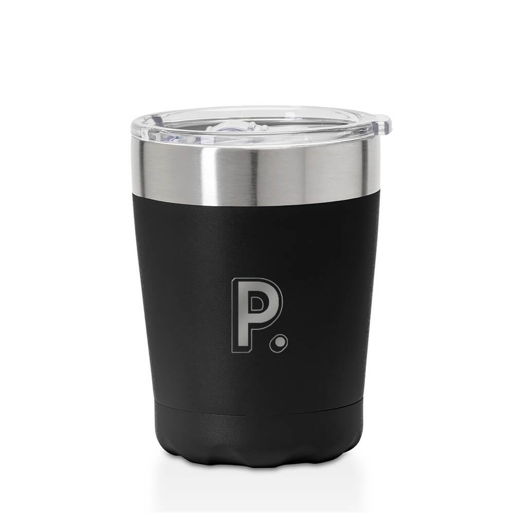 Oyster Stainless Steel Cup Black