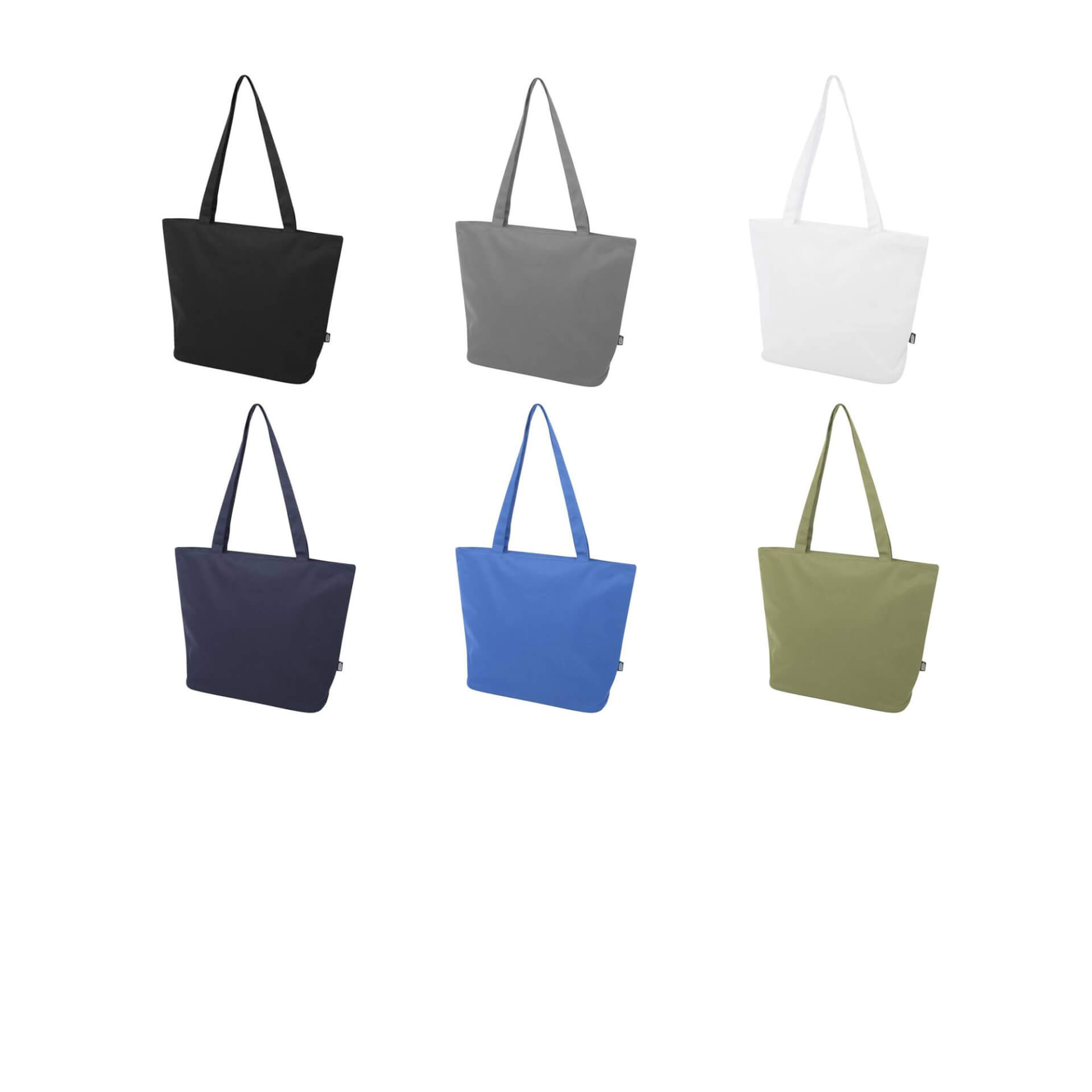 Panama-GRS-recycled-zippered-tote-bag-colour-options.jpg Panama GRS recycled zippered tote bag colour options