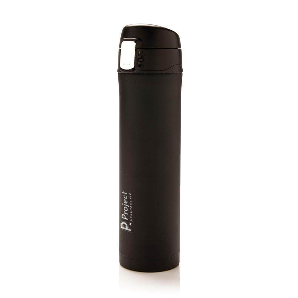 Recycled Stainless Steel Easy Lock Flask (450ml)
