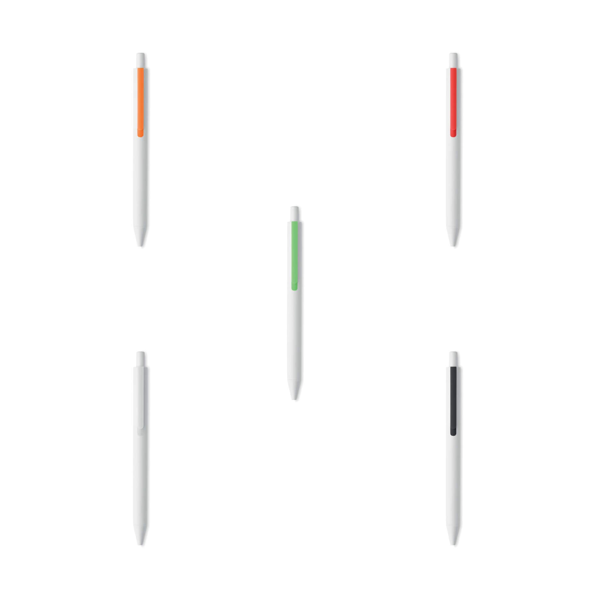 Side Recycled Plastic Ballpen - Image 2