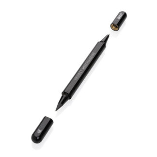 Swiss Peak Storm Recycled Aluminium Dual Tip Pen 3 Swiss Peak Storm Recycled Aluminium Dual Tip Pen - Thumbnail Image 1