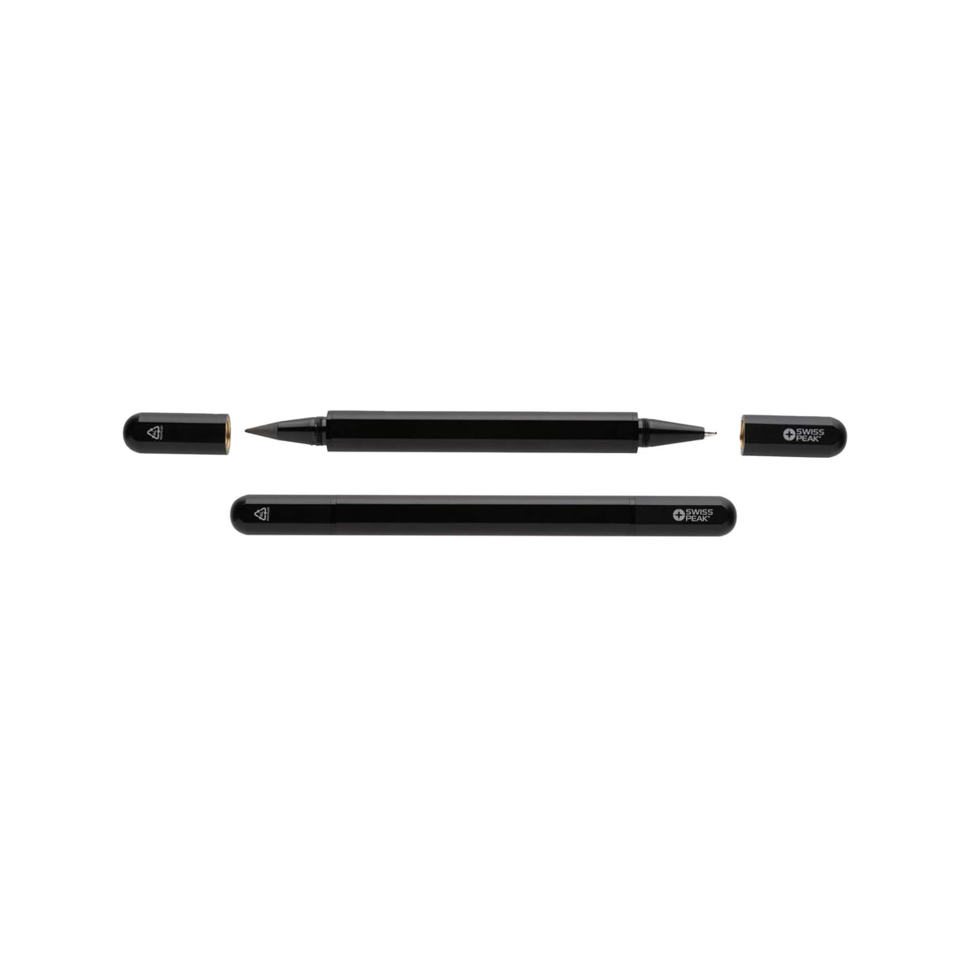Swiss Peak Storm Recycled Aluminium Dual Tip Pen 2 Swiss Peak Storm Recycled Aluminium Dual Tip Pen - Image 2