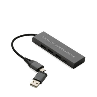 Terra-Recycled-Aluminium-3-Port-Hub.jpg Terra Recycled Aluminium 3 Port Hub