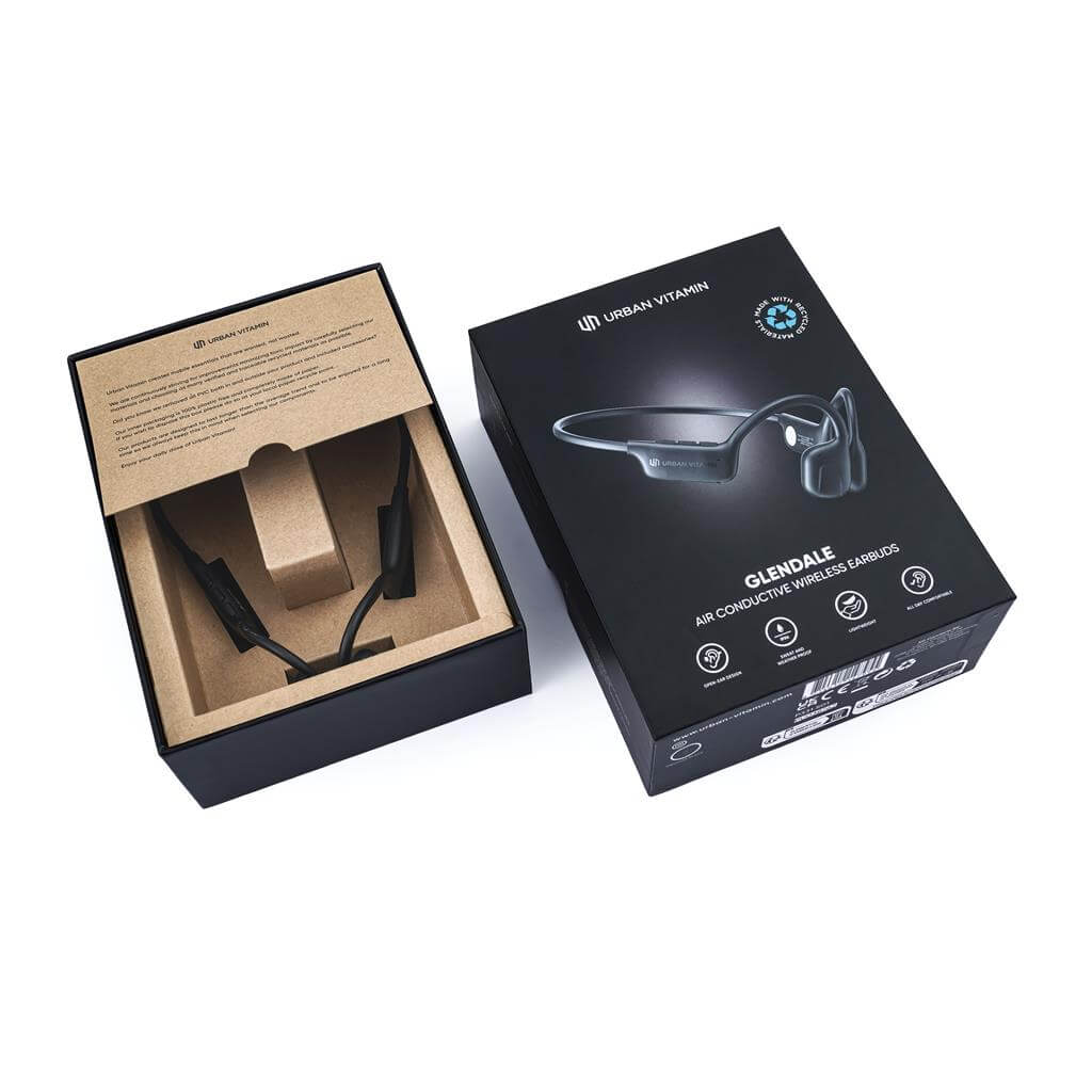 Urban Vitamin Glendale Air Conductive Headphones Packaging