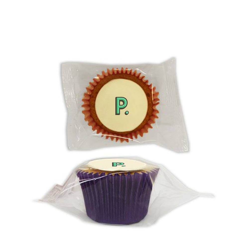 Wrapped Filled Logo Cupcake