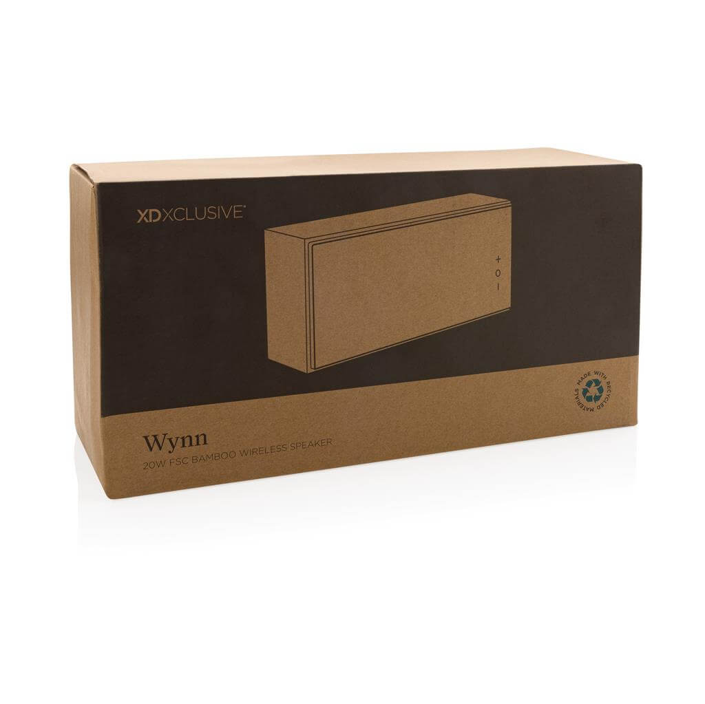 Wynn Wireless Bamboo Speaker 20W 1
