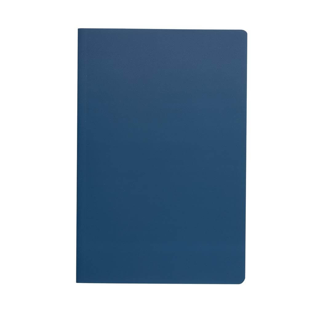 impact soft stone notebook blue