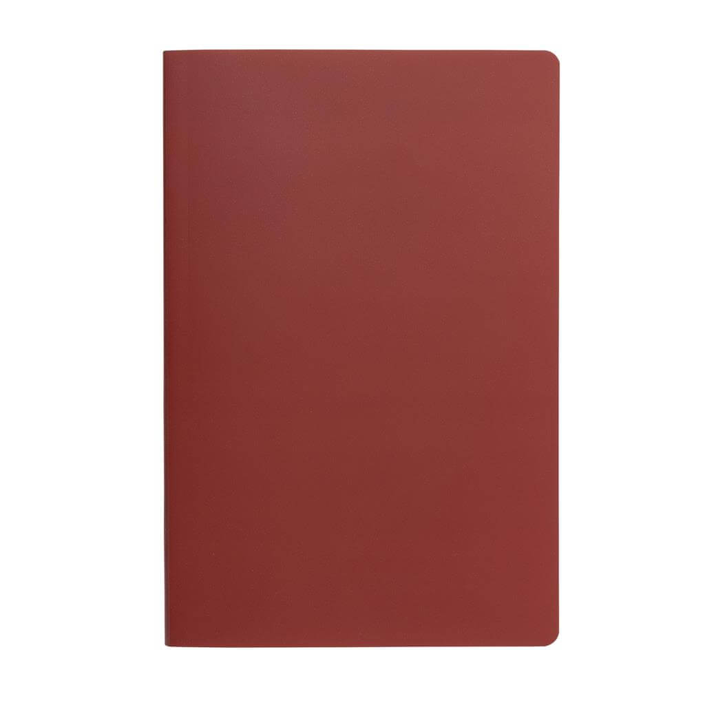 impact soft stone notebook red