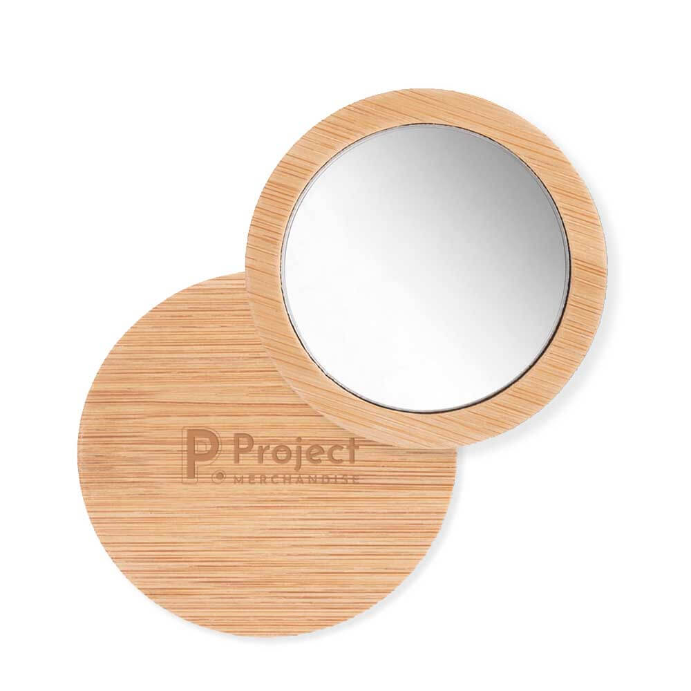 Malay Rounded Bamboo Mirror