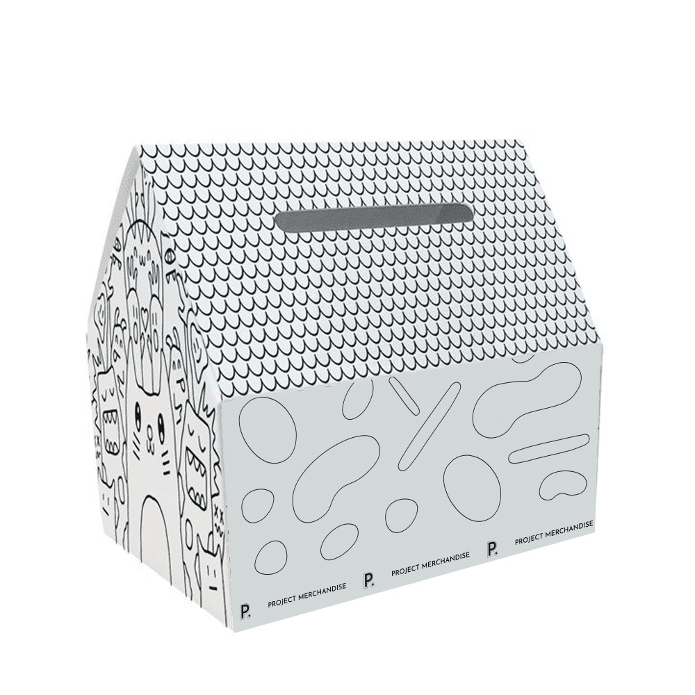 Colouring Money Box