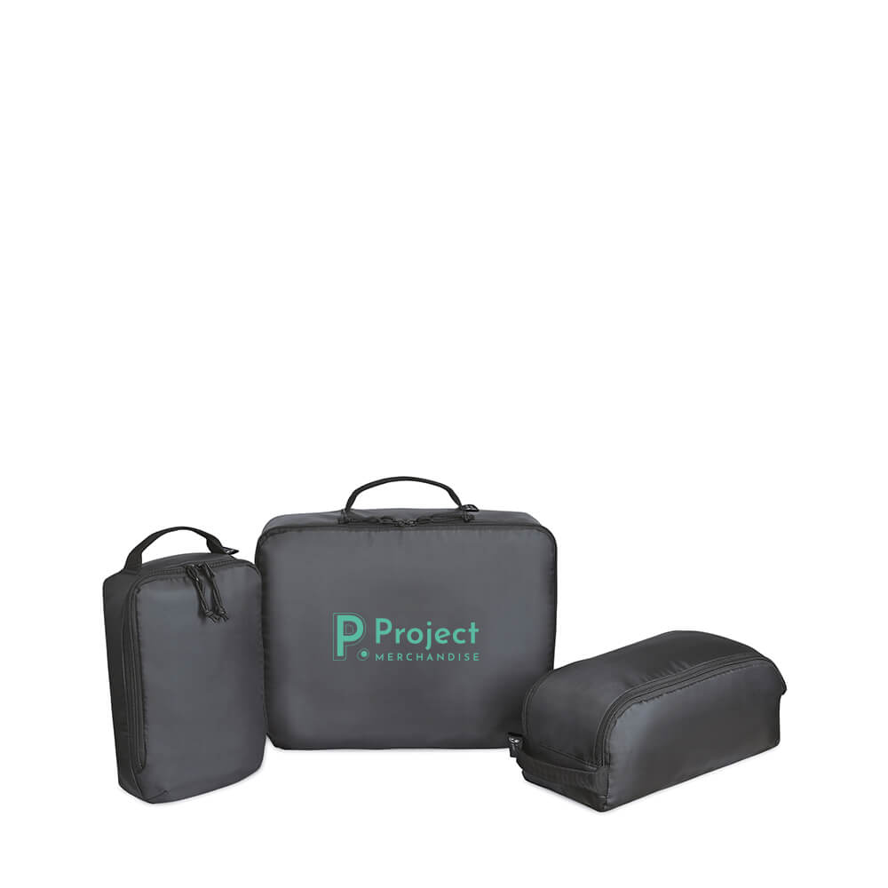 Renew Aware™ rPET 3 Piece Packing Cube Set