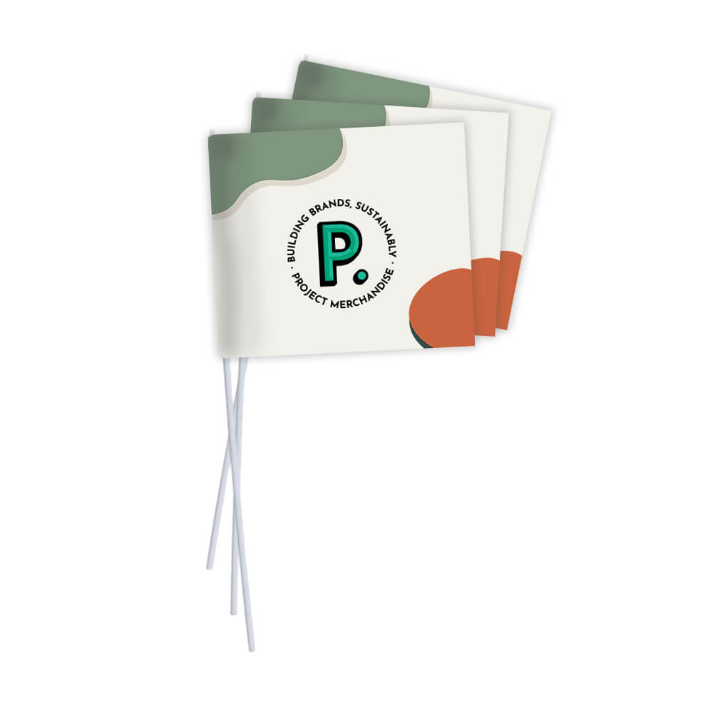 Hand Waving Flag