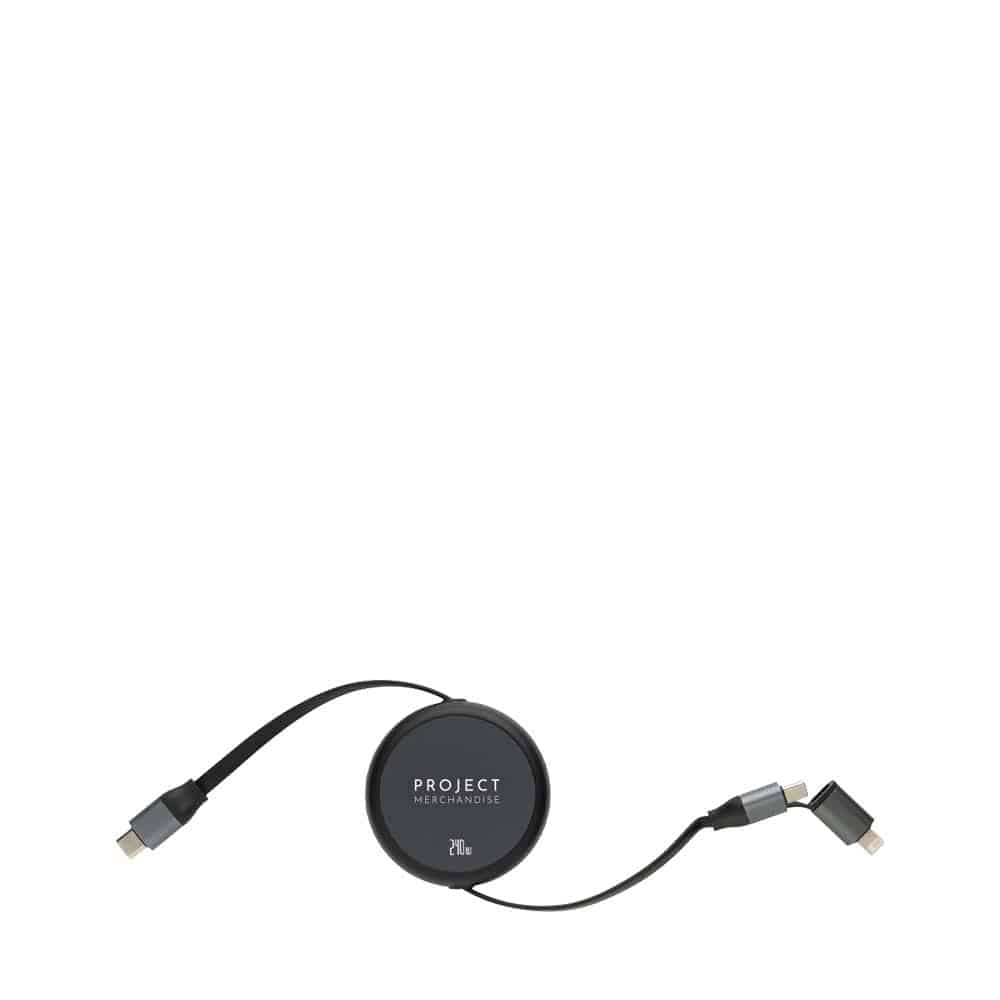 Terra Retractable 2-in-1 Cable (240W) Terra Retractable 2 in 1 Cable 240W